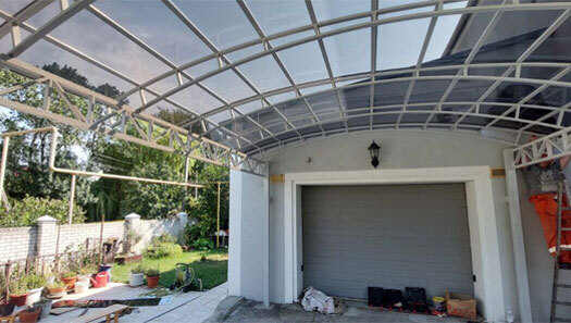 купить навес из поликарбоната новороссийск